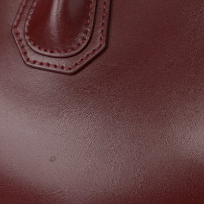 Givenchy Shiny Lord Calfskin Medium Antigona Burgundy 12 of 17