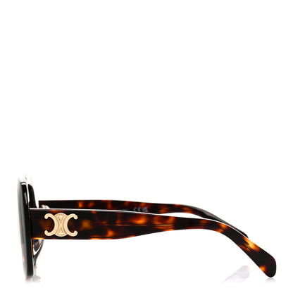 Celine Acetate Triomphe 01 Sunglasses CL40262U Tortoise 3 of 7