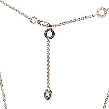 Bulgari 18K Rose White Yellow Gold B.Zero1 Pendant Necklace 5 of 7