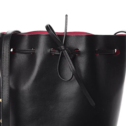 Mansur Gavriel Vegetable Tanned Calfskin Mini Bucket Bag Black 5 of 8