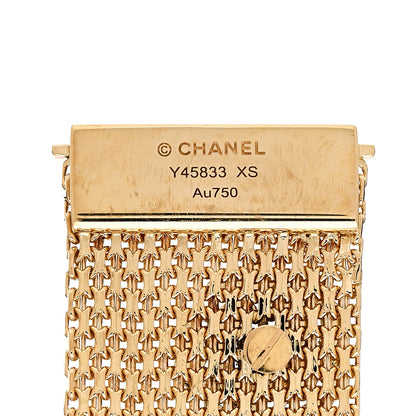 Chanel 18K Yellow Gold Diamond Impression de Camelia Bracelet 3 of 5