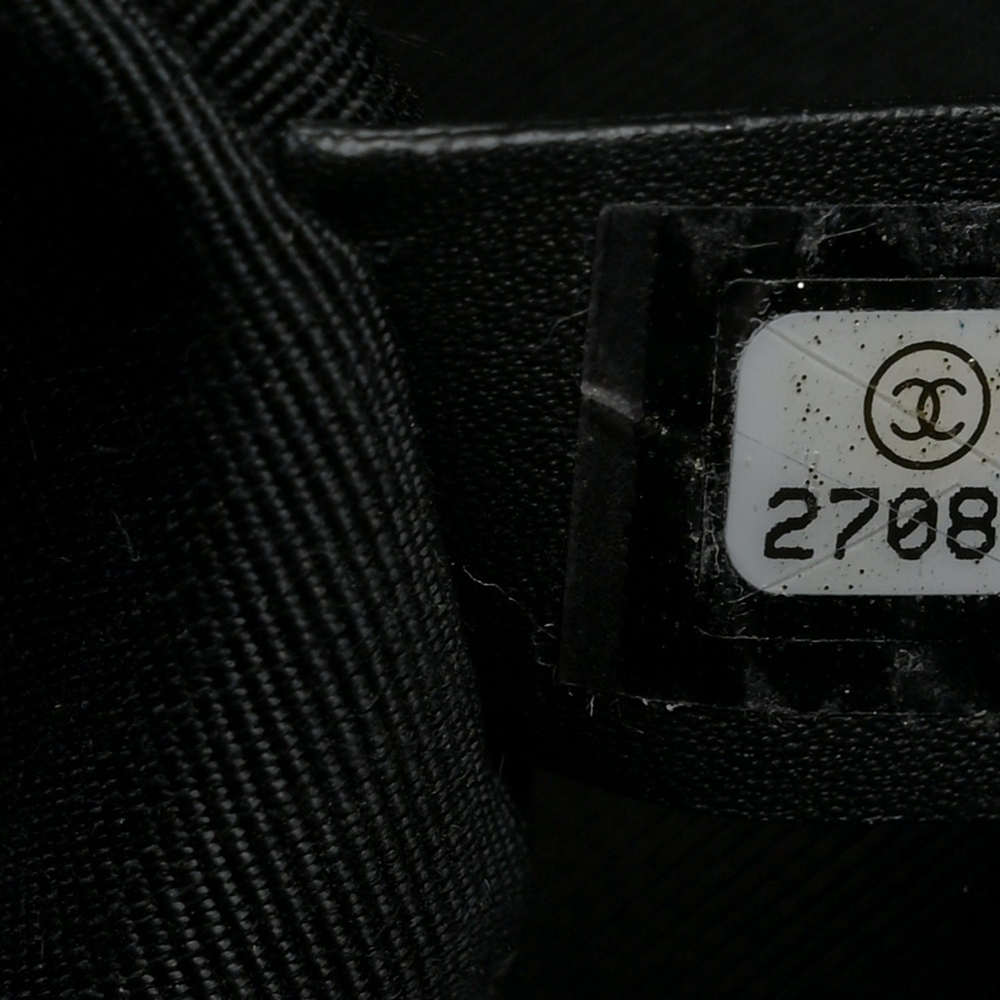 Caviar Quilted Medium Zip Around Backpack Black