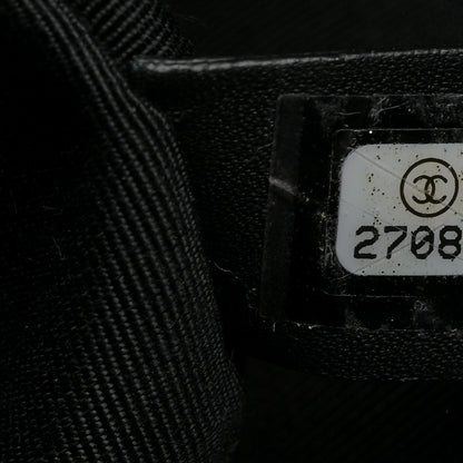 Chanel Caviar Quilted Medium Zip Around Backpack Black 7 of 10