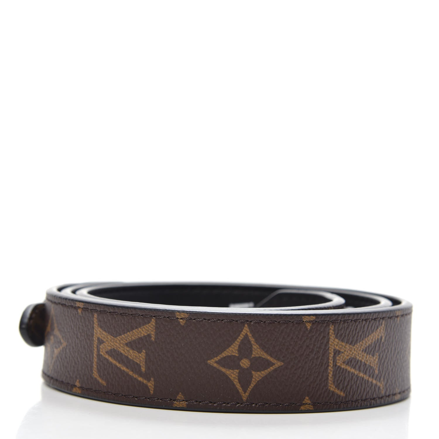 Louis Vuitton Monogram Bandouliere Shoulder Strap XL Black 2 of 5