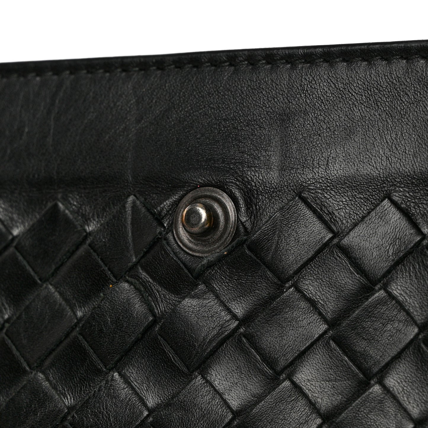 Nappa Intrecciato Multi-functional Case Wristlet Black