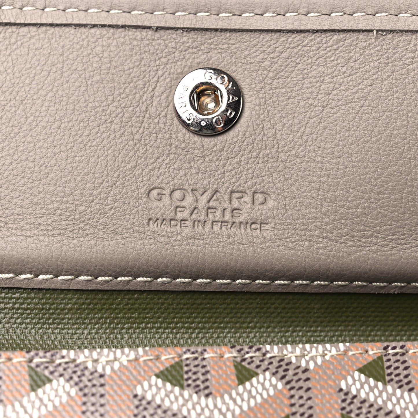 Goyardine Saint Louis Claire Voie GM Khaki