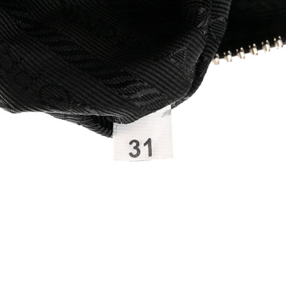 Prada Nylon Saffiano Re-Edition 2005 Top Handle Crossbody Bag Black 10 of 13