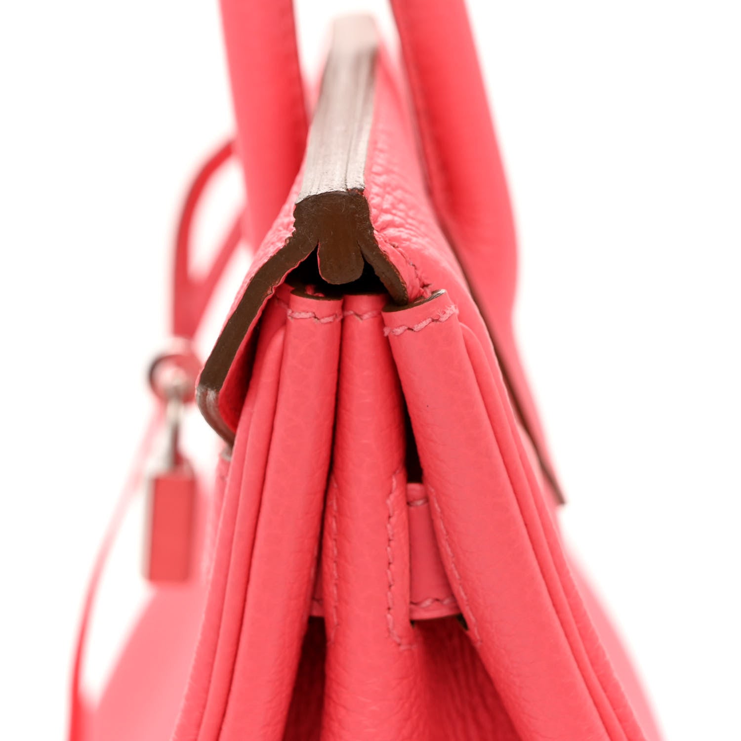 Hermes Togo Birkin 30 Rose Lipstick 11 of 13