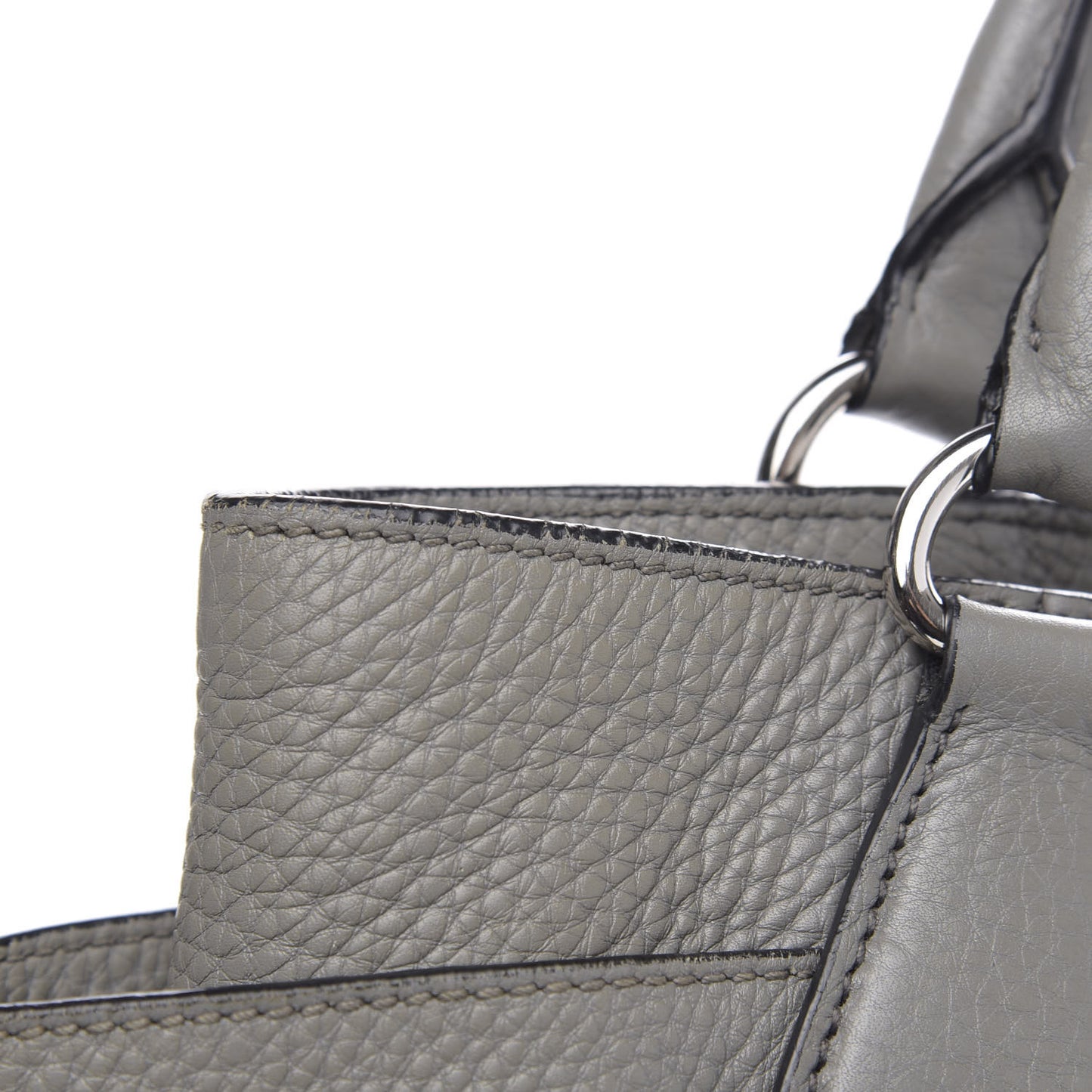 Vitello Daino Side Pocket Tote Marmo