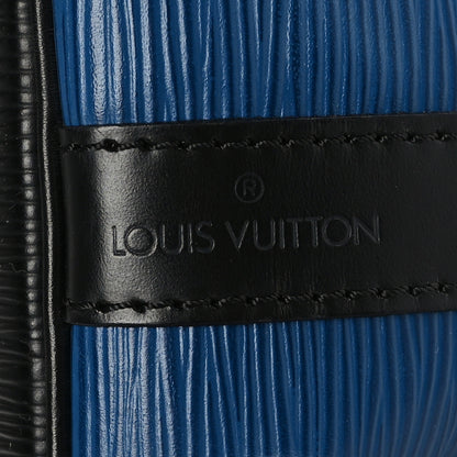 Louis Vuitton Epi Petit Bi-Color Noe Bleu Toledo Black 6 of 10