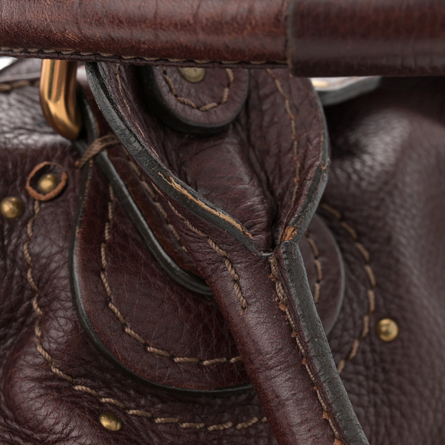 Chloe Calfskin Medium Paddington Satchel Chocolate 11 of 18
