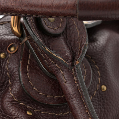 Chloe Calfskin Medium Paddington Satchel Chocolate 11 of 18