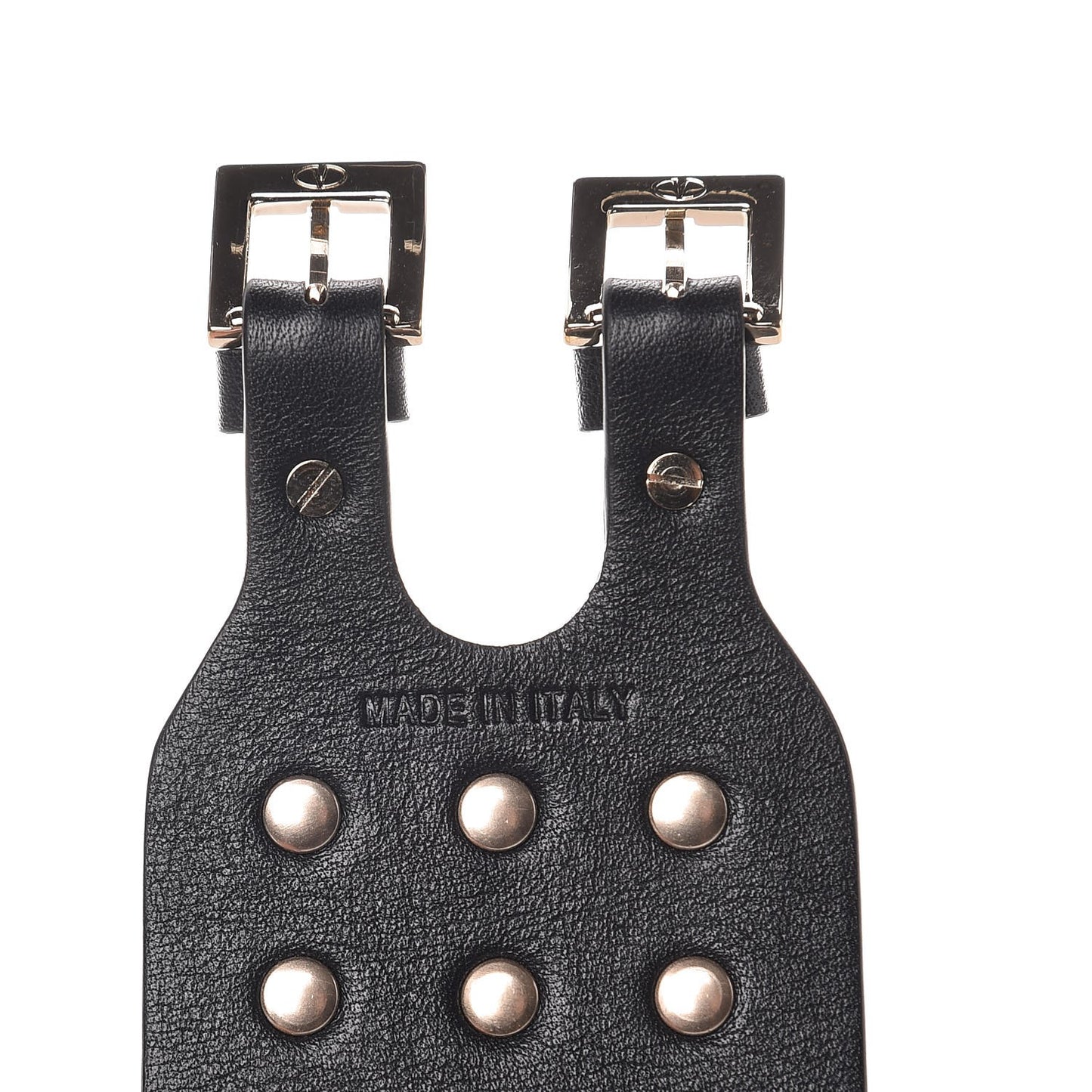 Vitello Rockstud Bracelet Black
