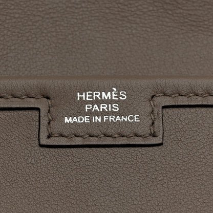 Hermes Swift Jige Elan 29 Clutch Gris Asphalte 5 of 8