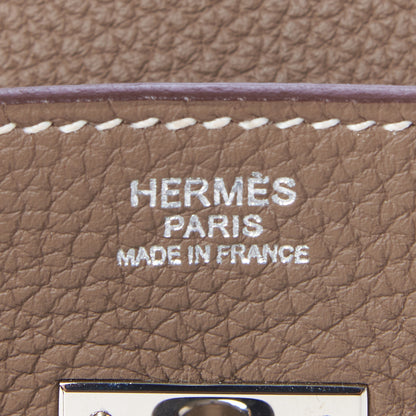 Hermes Togo Birkin 30 Etoupe 22 of 33