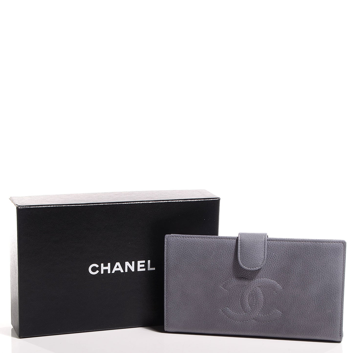 Caviar CC French Wallet Grey