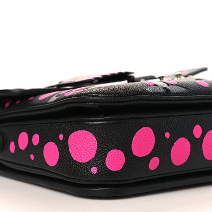 Louis Vuitton LV x YK Empreinte Monogram Giant Pochette Metis Black Fuchsia 8 of 9