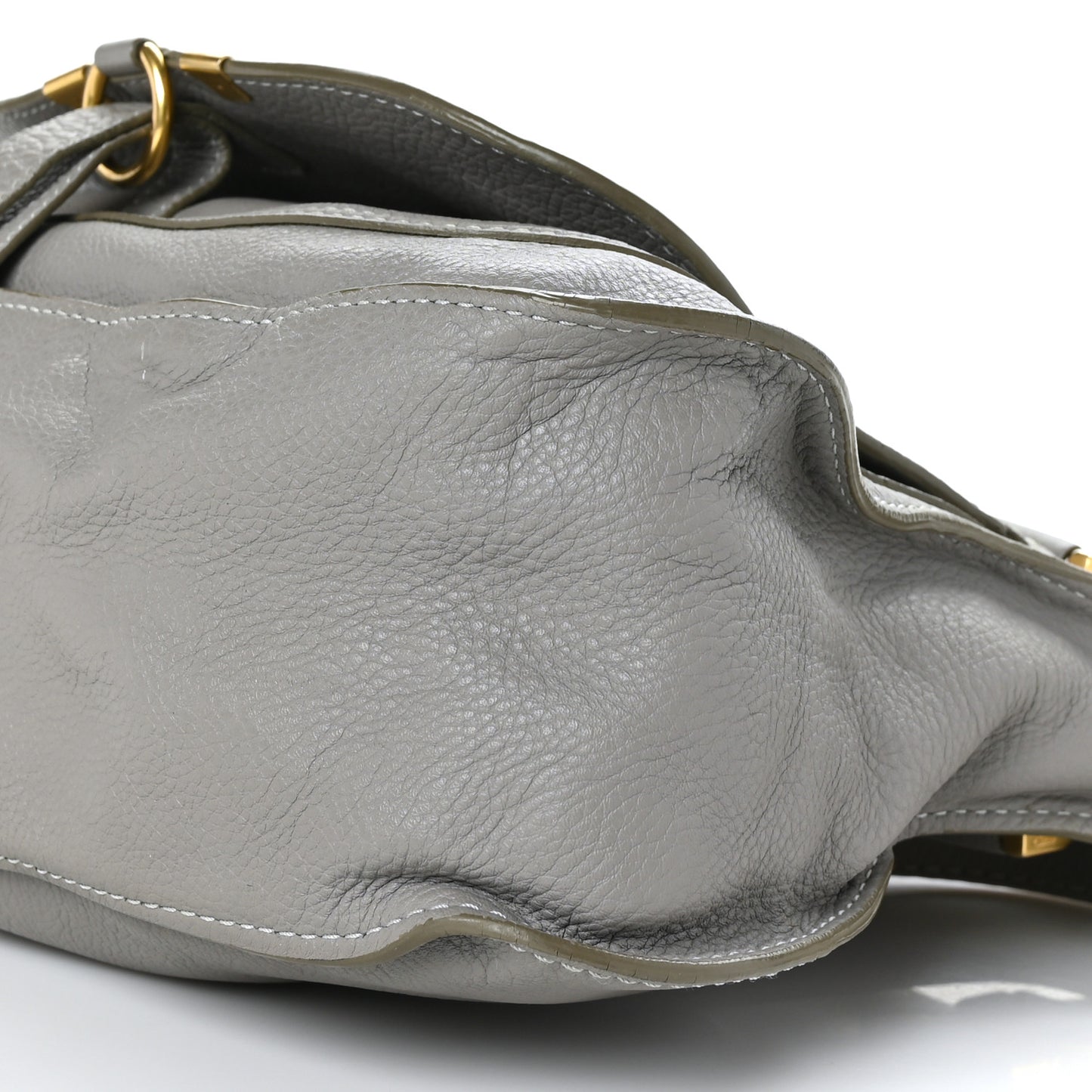 Calfskin Medium Marcie Satchel Cashmere Grey