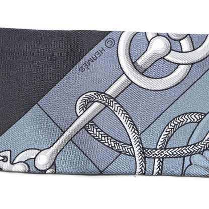 Hermes Silk Cliquetis Twilly 3 of 6