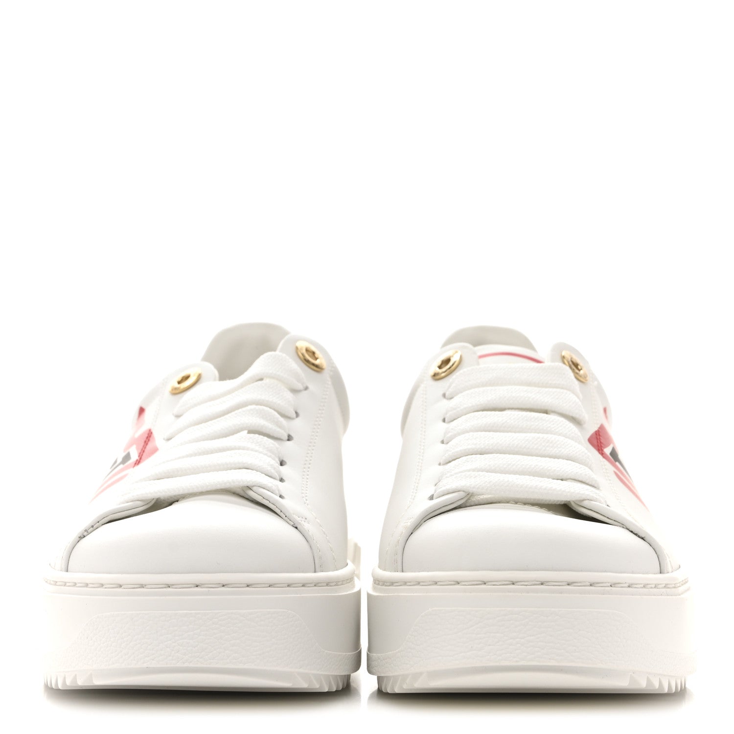 Louis Vuitton Crafty Time Out Sneakers 37.5 White 3 of 10