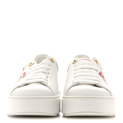 Louis Vuitton Crafty Time Out Sneakers 37.5 White 3 of 10