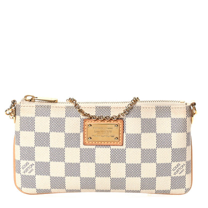 Louis Vuitton Damier Azur Pochette Milla MM 1 of 11