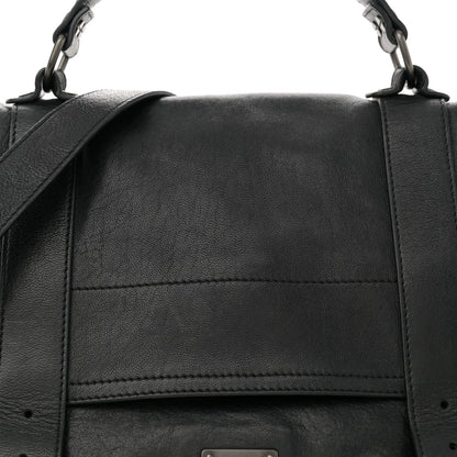 Proenza Schouler Lambskin PS1 Large Satchel Black 8 of 11