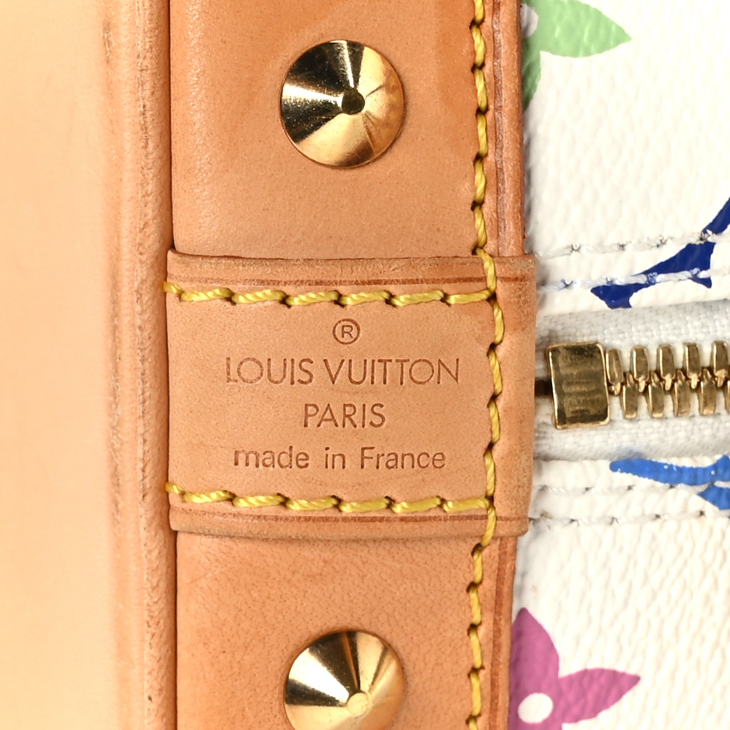 Louis Vuitton Monogram Multicolor Alma White 7 of 11