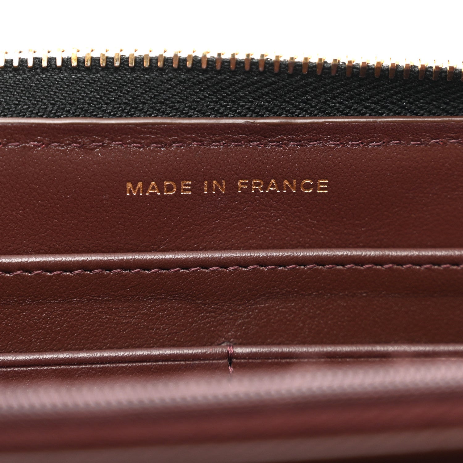 Chanel Caviar Quilted Large Gusset Zip Around Wallet Black 7 of 8