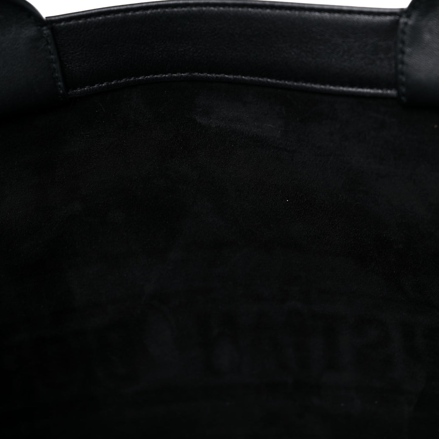Calfskin Embossed Medium Book Tote Black