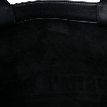 Christian Dior Calfskin Embossed Medium Book Tote Black 12 of 13