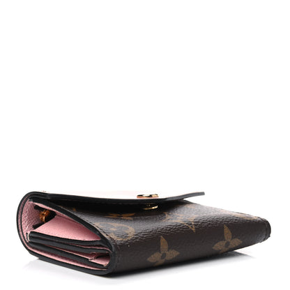 Louis Vuitton Monogram Zoe Wallet Rose Ballerine 3 of 7