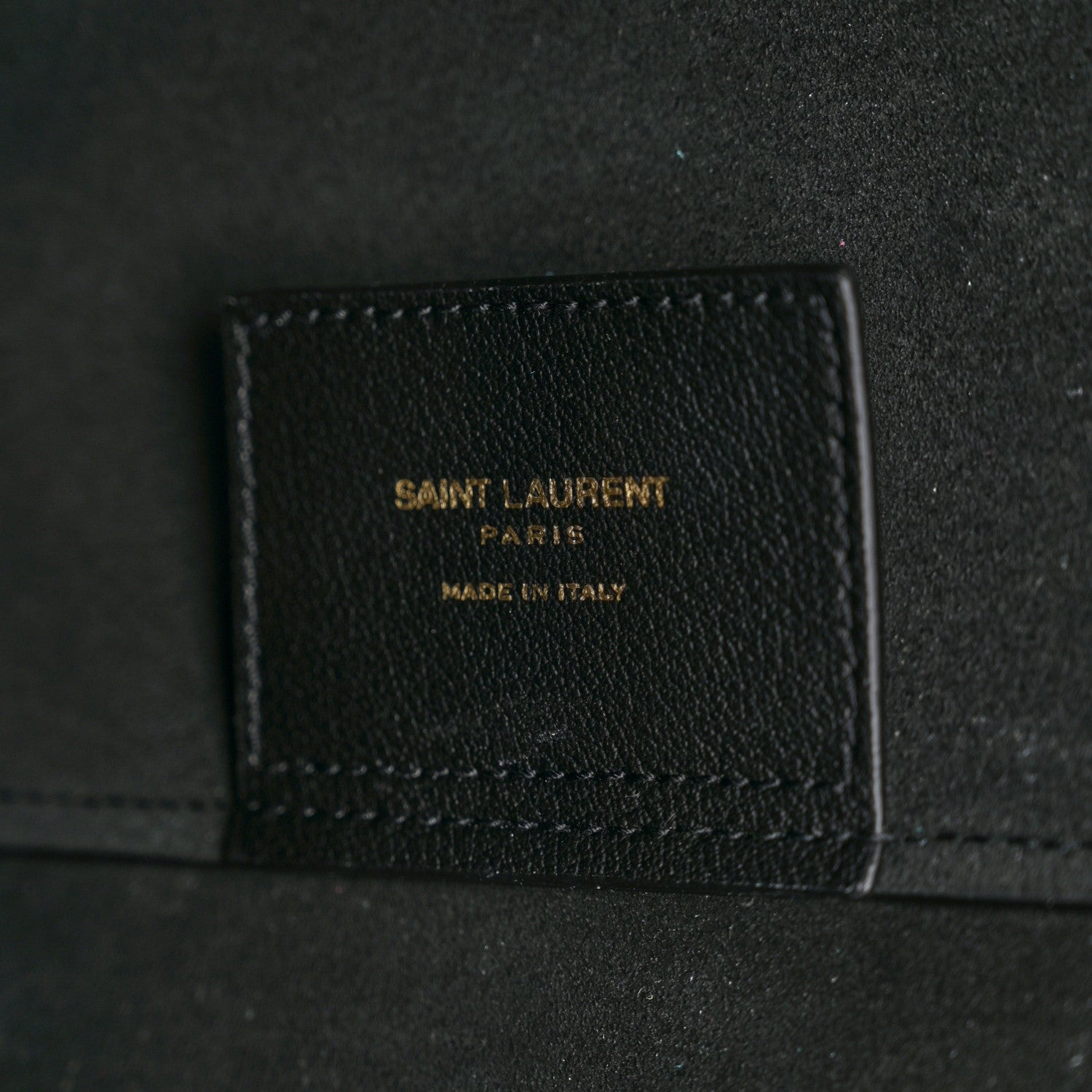 Saint Laurent Calfskin Large Shopping Tote Black 7 of 11