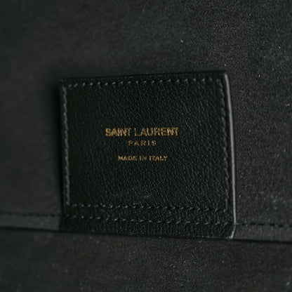 Saint Laurent Calfskin Large Shopping Tote Black 7 of 11