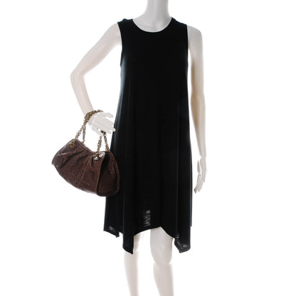 Bottega Veneta Nappa Intrecciato Small Chain Shoulder Bag Brown 2 of 7