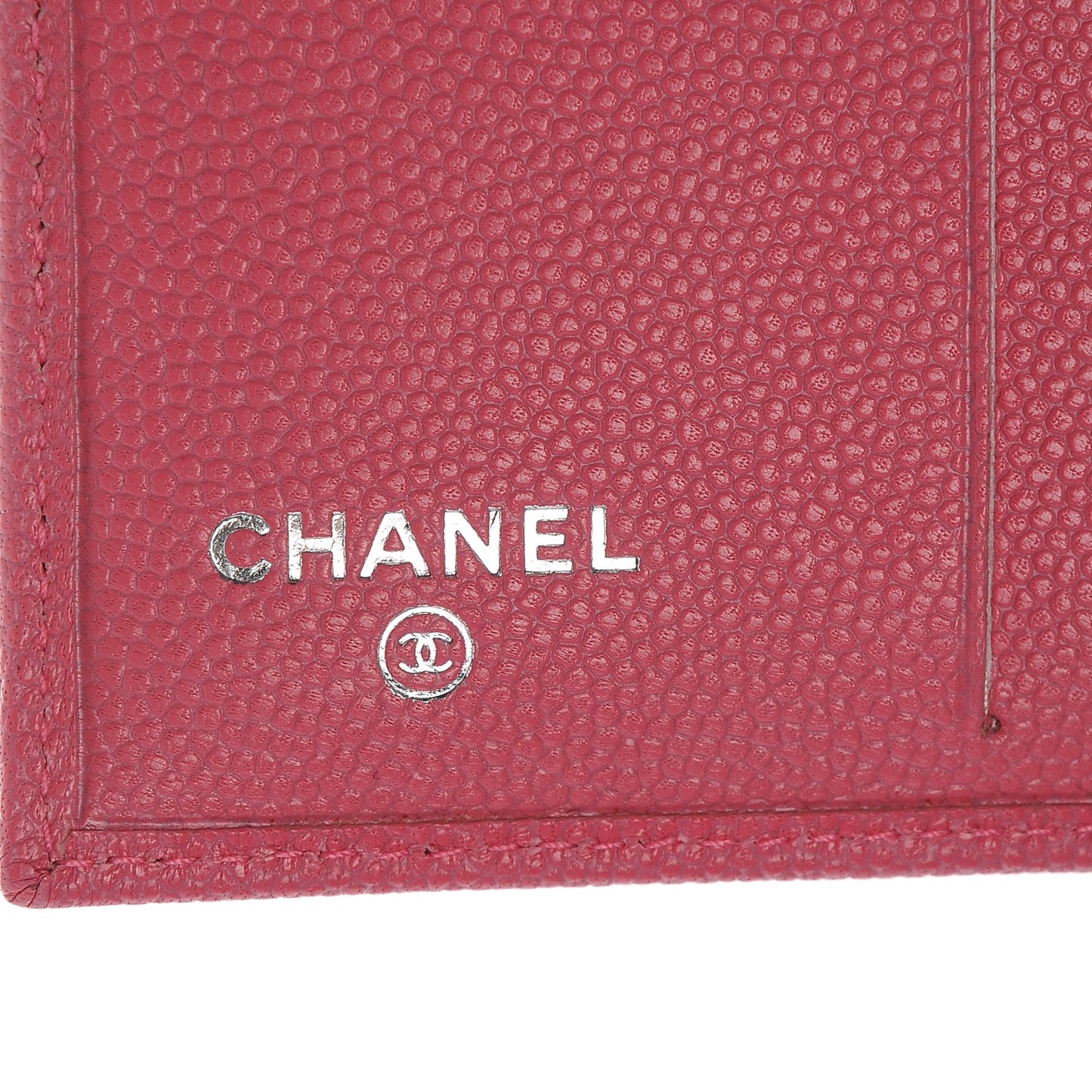 Caviar Bi-Fold Wallet Pink
