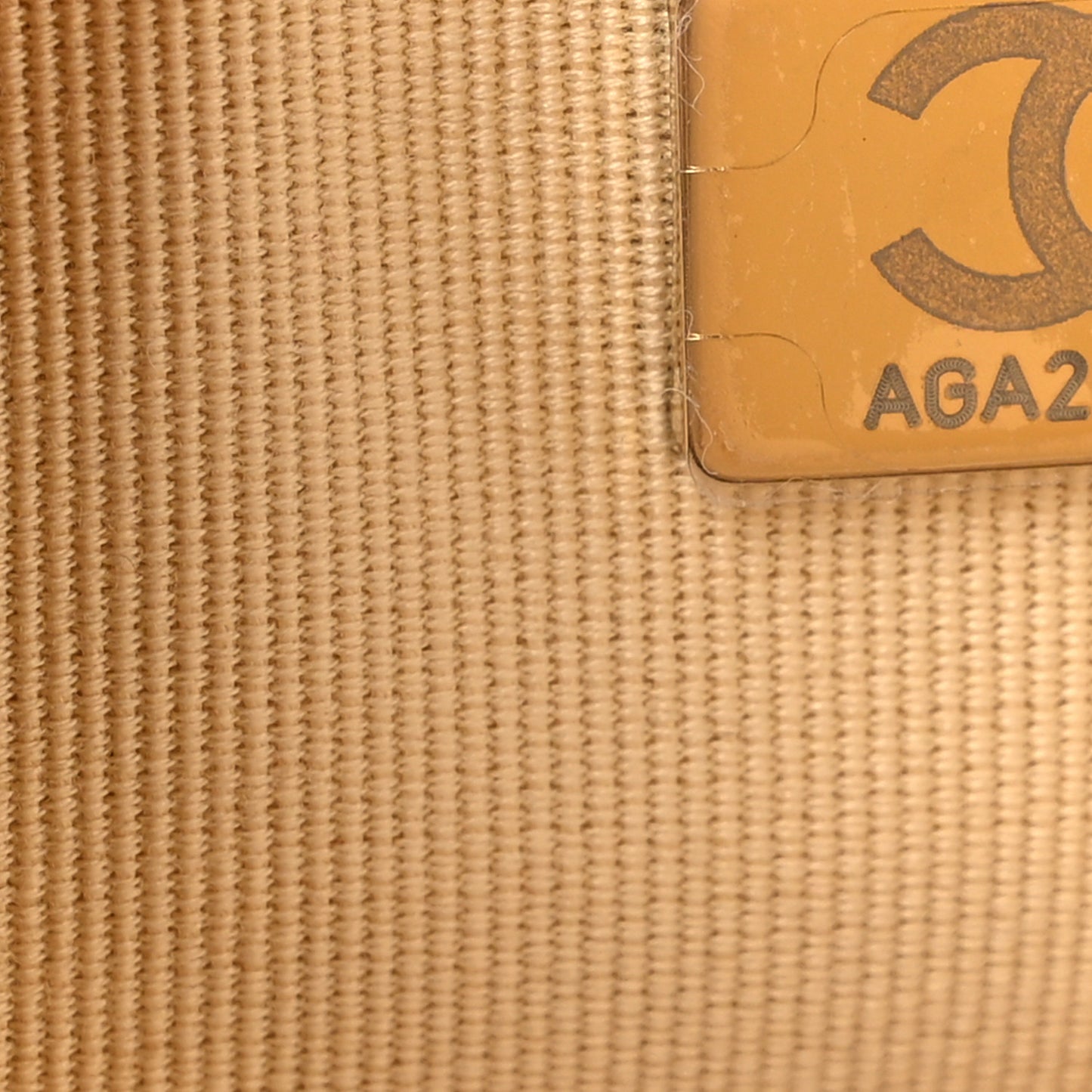 Braided Raffia Coco Beach Flap Beige