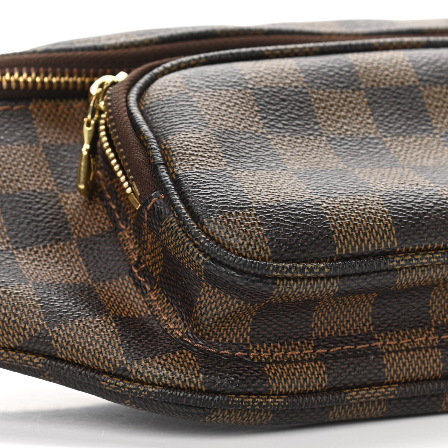 Louis Vuitton Damier Ebene Melville Bum Bag 9 of 12