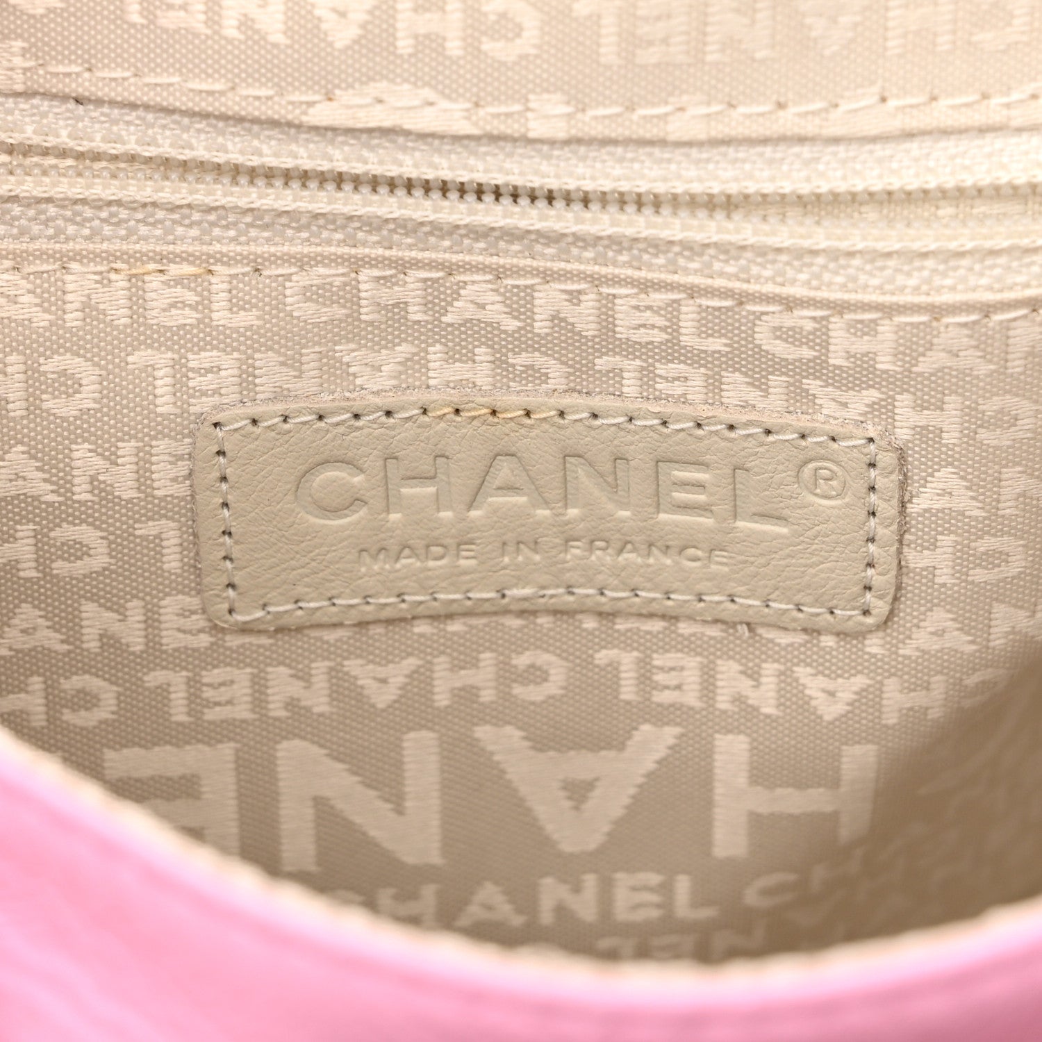 Chanel Glazed Calfskin Quilted Accordion Flap Pink 5 of 10