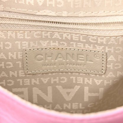 Chanel Glazed Calfskin Quilted Accordion Flap Pink 5 of 10