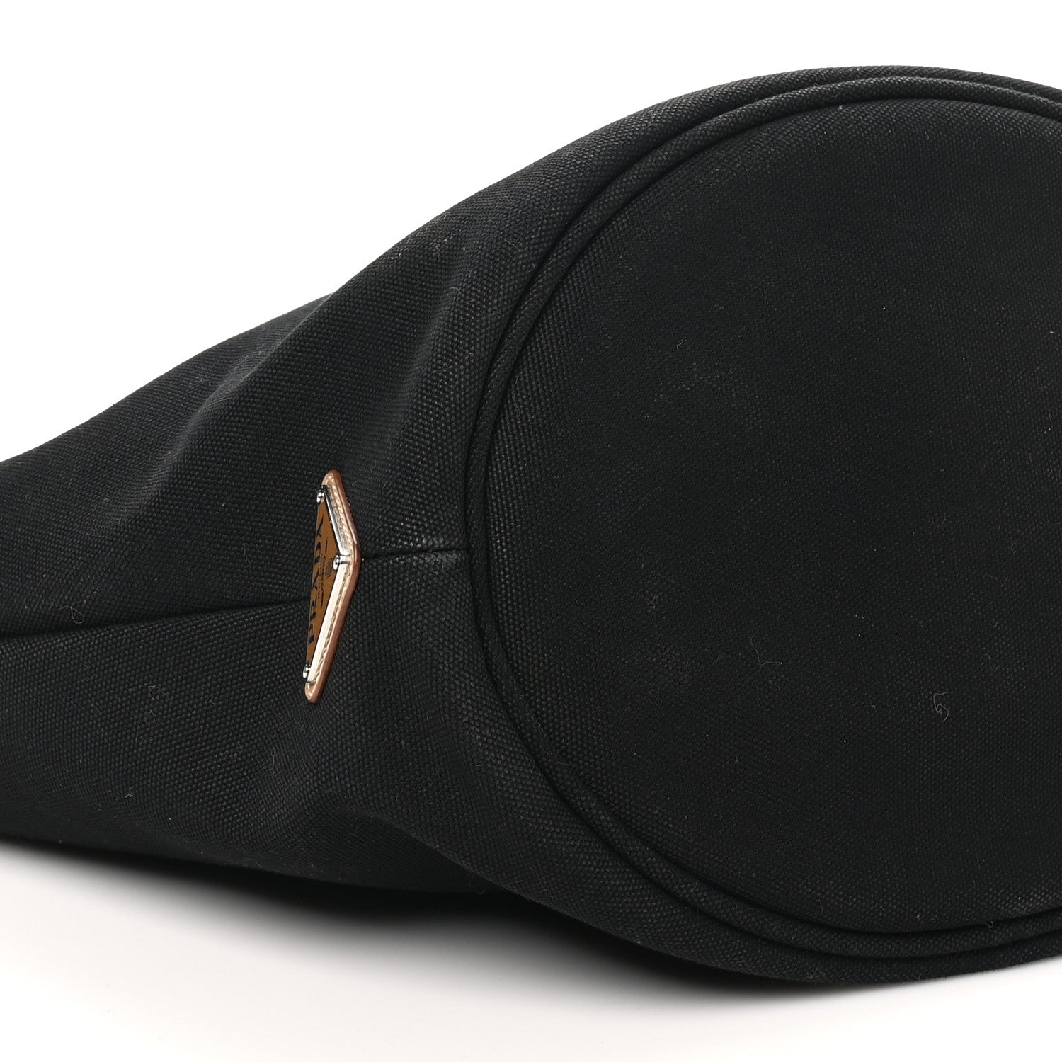 Prada Canapa Small Shopping Tote Black 9 of 10