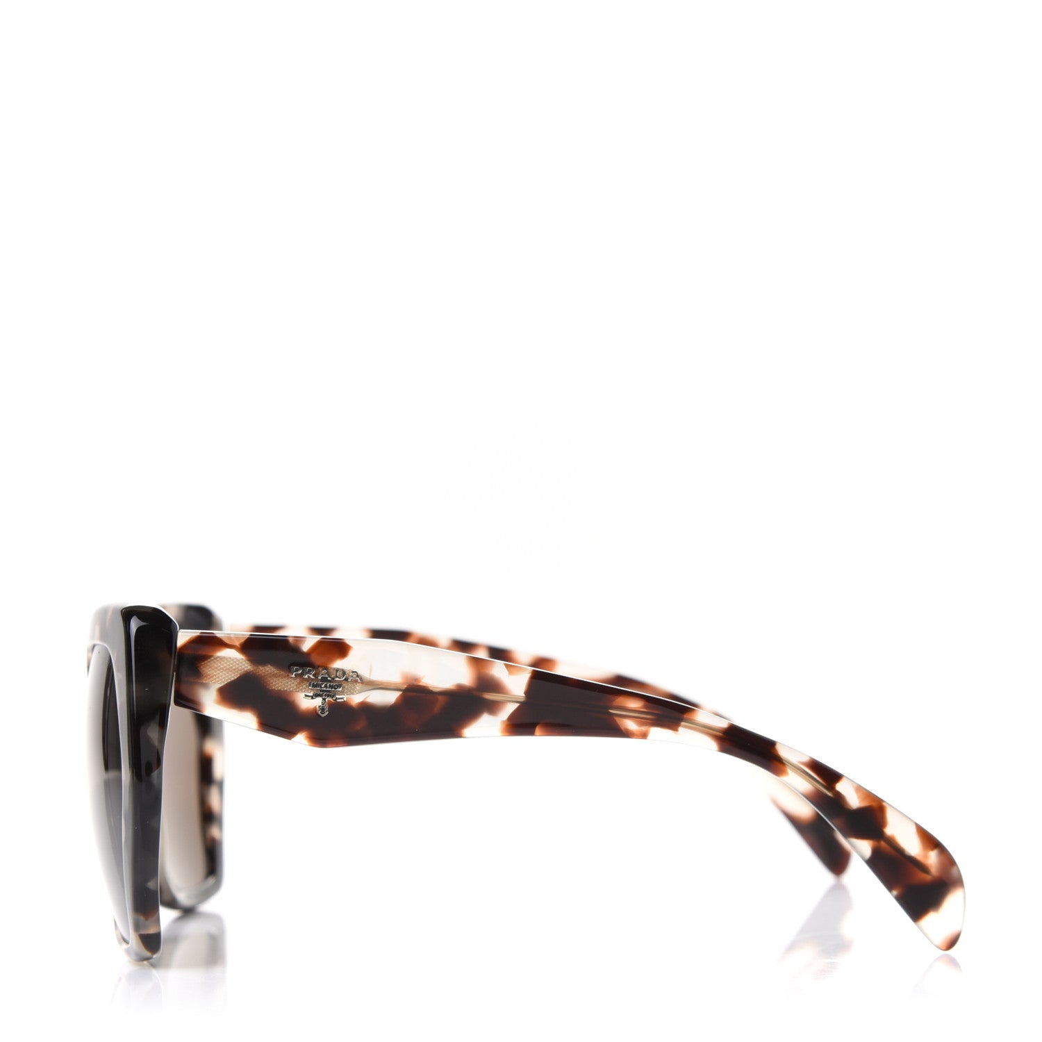 Prada Sunglasses SPR 16R Tortoise Grey 3 of 8