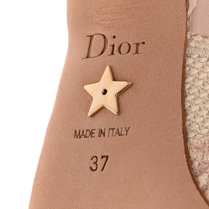 Christian Dior Cotton Ribbon Toile De Jouy J'Adior Slingback 65mm Pumps 37 Rose Des Vents 6 of 9