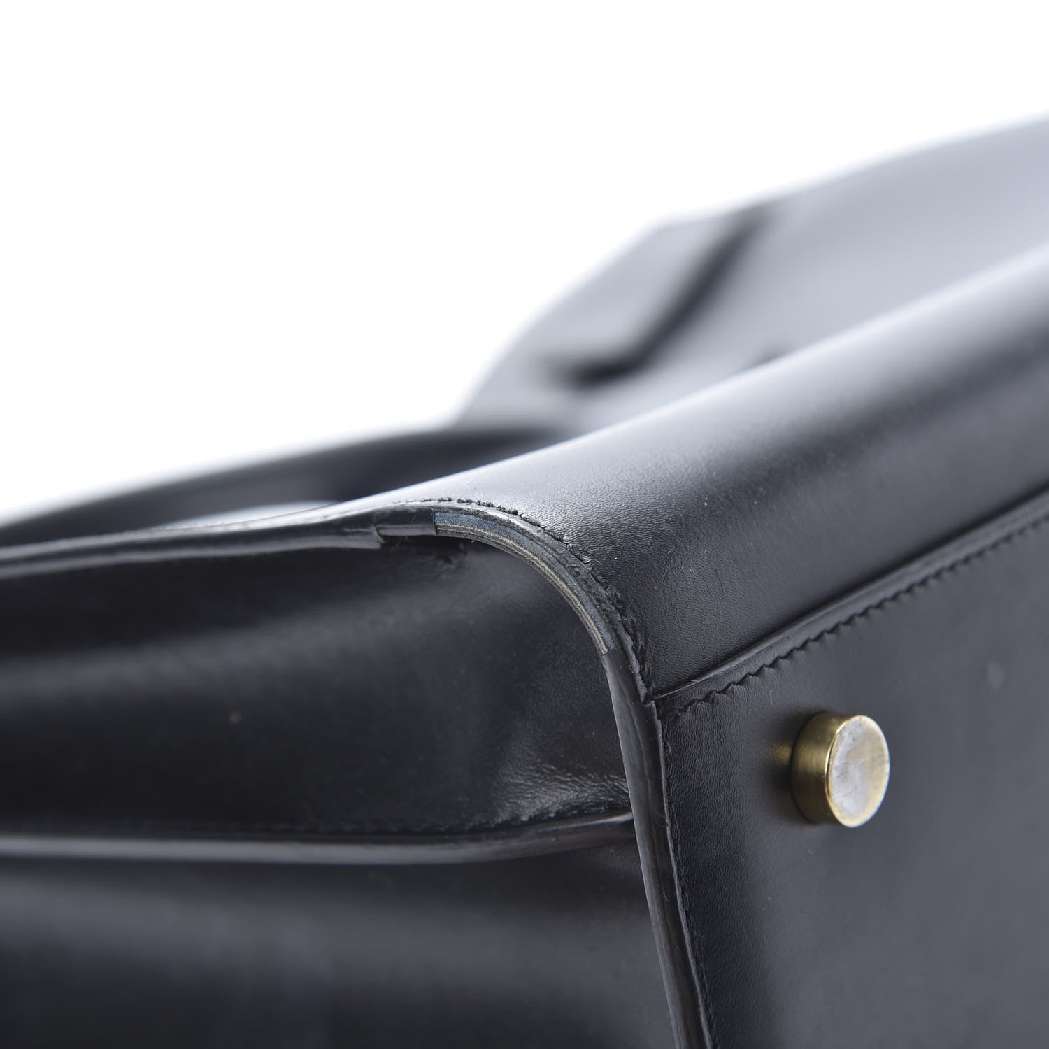 Saint Laurent Calfskin Small Sac De Jour Black Royal Blue 11 of 20