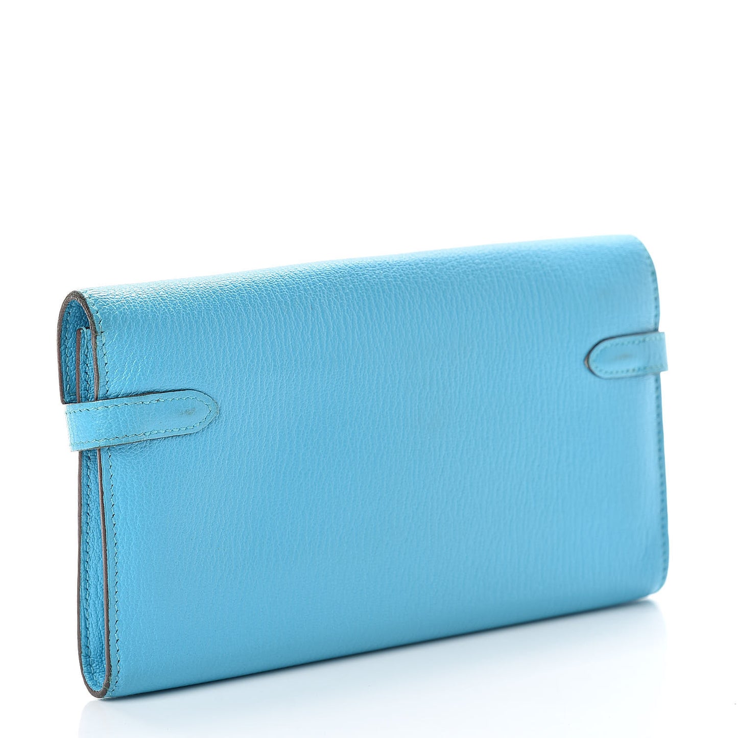 Chevre Mysore Kelly Longue Wallet Bleu Azteque