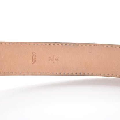 Louis Vuitton Damier Azur 30mm Tresor Belt 95 38 5 of 11