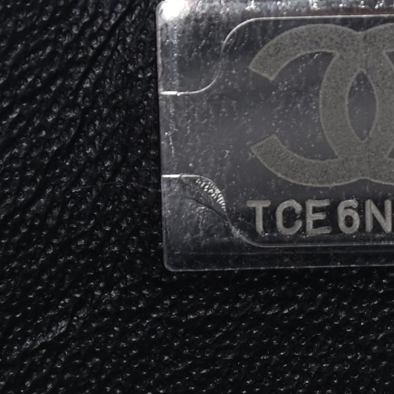 Chanel Lambskin Quilted Mini Rectangular Flap So Black 7 of 9
