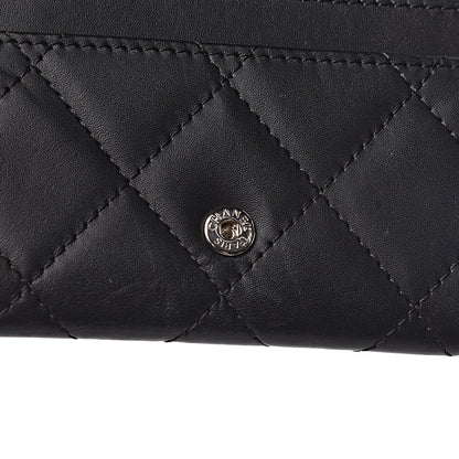 Chanel Calfskin Quilted Cambon Business Card Holder Black 14 of 14