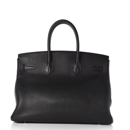Hermes Fjord Birkin 35 Black 5 of 34