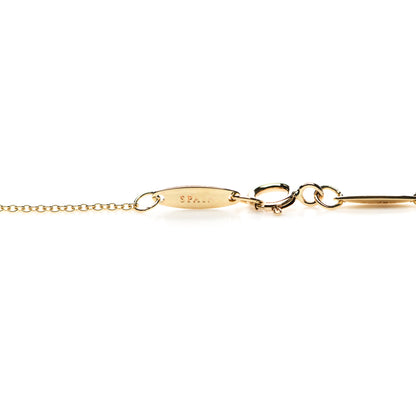 Tiffany 18K Yellow Gold Turquoise Elsa Peretti Open Heart Pendant Necklace 5 of 7